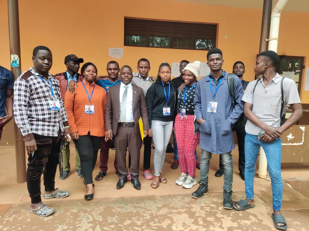 patrick with other leaders and coursemates